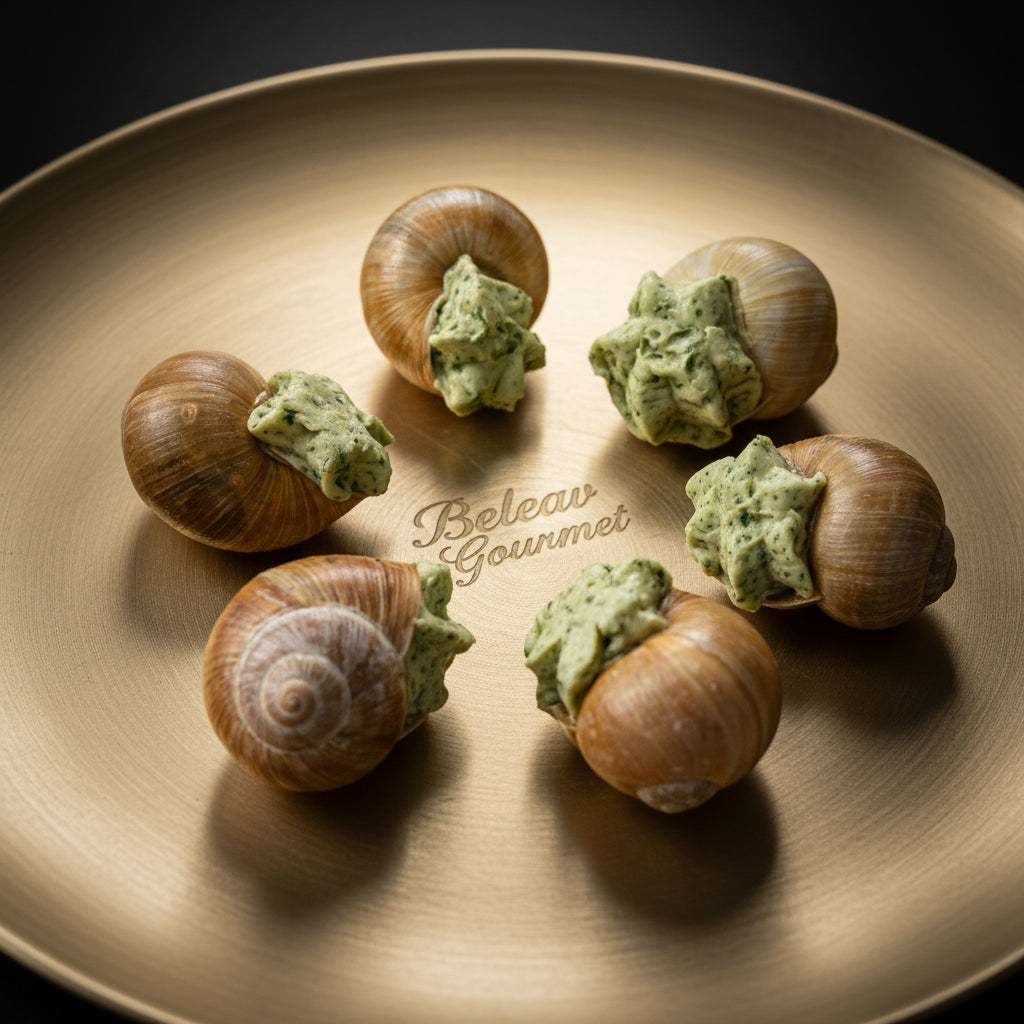 Snails Prepared In Shells, Frozen, x 24 - Beleaev Caviar