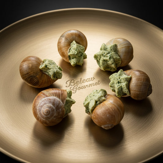 Snails Prepared In Shells, Frozen, x 24 - Beleaev Caviar