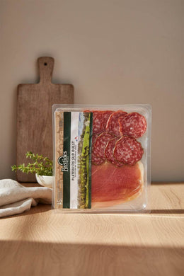 South West Charcuterie Platter with French ham and dry-cured sausages
