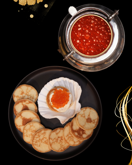 Wild Salmon Roe Caviar Set - Beleaev Caviar