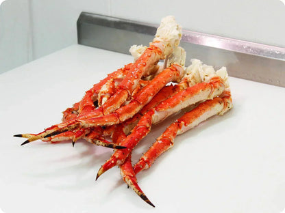 XXL Norwegian king crab clusters cooked frozen 1kg pack